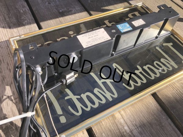画像10: Vintage Advertising Budweiser Beer I Heard That! Lighted Store Display Sign (M269)  (10)