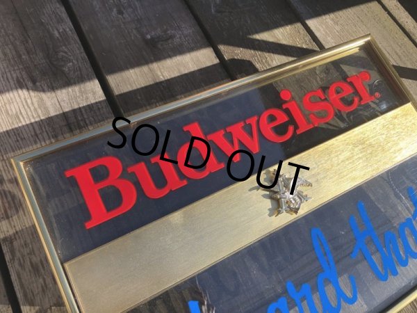 画像12: Vintage Advertising Budweiser Beer I Heard That! Lighted Store Display Sign (M269)  (12)