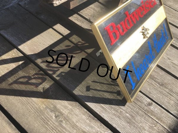 画像3: Vintage Advertising Budweiser Beer I Heard That! Lighted Store Display Sign (M269)  (3)