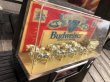画像12: Vintage Budweiser Beer Lighted Store Display Advertising BAR Sign (M271)  (12)