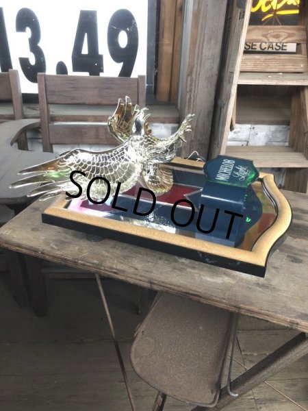 画像15: Vintage Michelob Light Beer 3D Eagle Plaque Store Display Lighted Sign (M272)  (15)