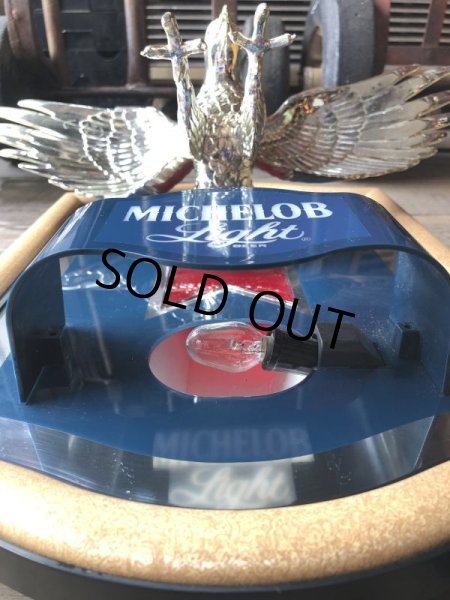 画像17: Vintage Michelob Light Beer 3D Eagle Plaque Store Display Lighted Sign (M272)  (17)