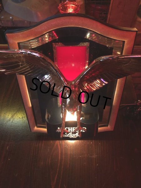 画像26: Vintage Michelob Light Beer 3D Eagle Plaque Store Display Lighted Sign (M272)  (26)