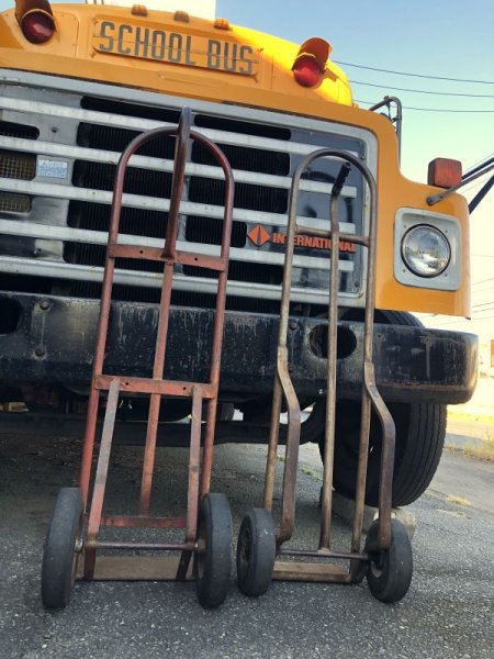 画像23: 【店舗引き取り限定】 Vintage Antique Old Industrial Heavy Duty Hand Truck Dolly (M274)  (23)