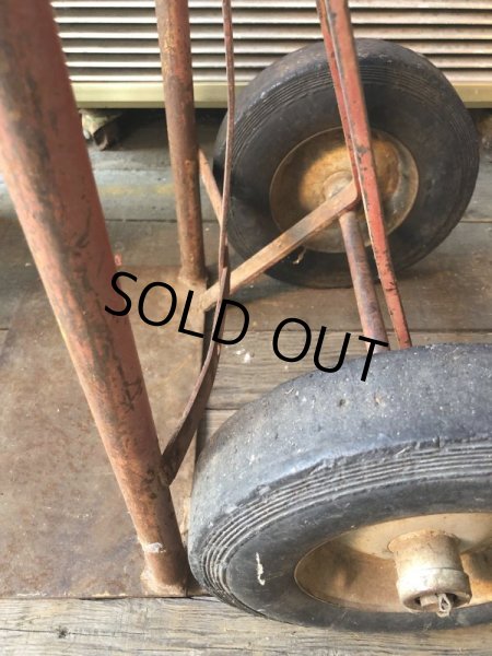 画像19: 【店舗引き取り限定】 Vintage Antique Old Industrial Heavy Duty Hand Truck Dolly (M275)  (19)
