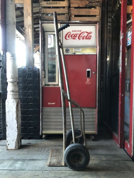 画像13: 【店舗引き取り限定】 Vintage Antique Old Industrial Heavy Duty Hand Truck Dolly (M274)  (13)