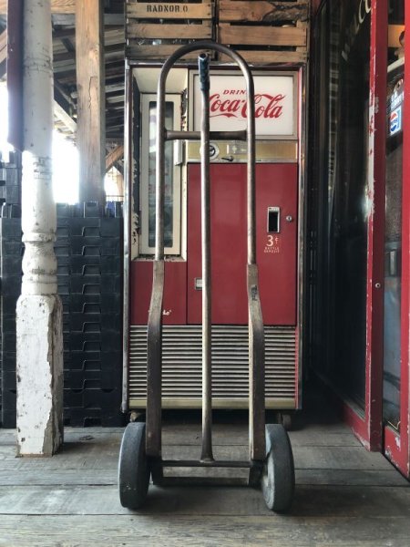 画像11: 【店舗引き取り限定】 Vintage Antique Old Industrial Heavy Duty Hand Truck Dolly (M274)  (11)