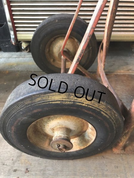 画像11: 【店舗引き取り限定】 Vintage Antique Old Industrial Heavy Duty Hand Truck Dolly (M275)  (11)