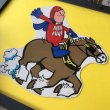 画像2: 70s Vintage Budweiser Bud Man Sticker w/frame (M729) (2)