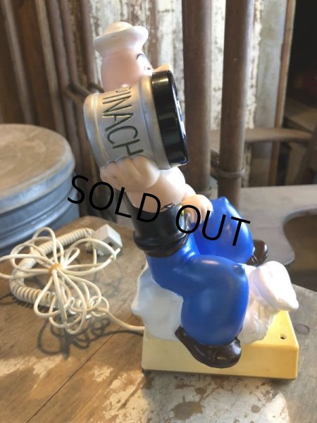 画像6: 80s Vintage Popeye Pushbutton Telephone (M278)  (6)