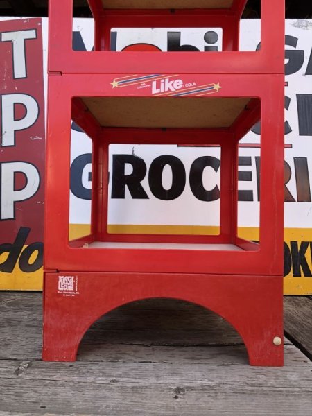 画像8: 【店舗引き取り限定】 80s Like Cola Advertising Hard Plastic Store Display Shelf Rack (M280) (8)