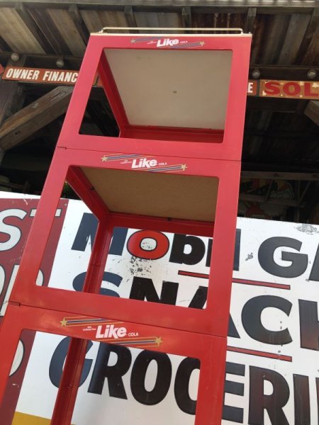 画像9: 【店舗引き取り限定】 80s Like Cola Advertising Hard Plastic Store Display Shelf Rack (M280) (9)