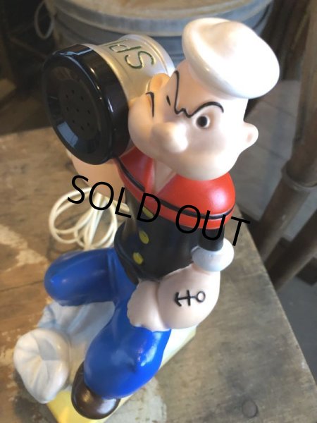 画像4: 80s Vintage Popeye Pushbutton Telephone (M278)  (4)