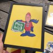 画像3: 70s Vintage Budweiser Bud Man Sticker w/frame (M727) (3)