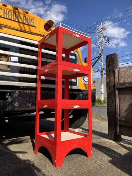 画像29: 【店舗引き取り限定】 80s Like Cola Advertising Hard Plastic Store Display Shelf Rack (M280) (29)