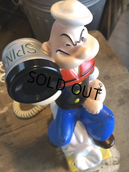 画像3: 80s Vintage Popeye Pushbutton Telephone (M278)  (3)