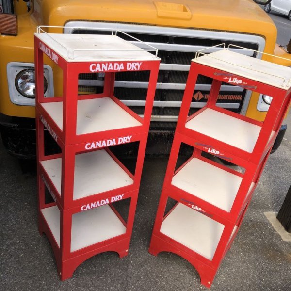 画像24: 【店舗引き取り限定】 80s CANADA DRY Advertising Hard Plastic Store Display Shelf Rack (M281) (24)