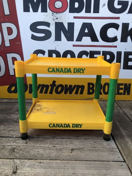 画像13: Vintage Advertising CANADA DRY Hard Plastic Store Display Shelf Rack (B644) (13)