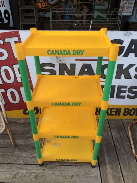 画像15: Vintage Advertising CANADA DRY Hard Plastic Store Display Shelf Rack (B644) (15)