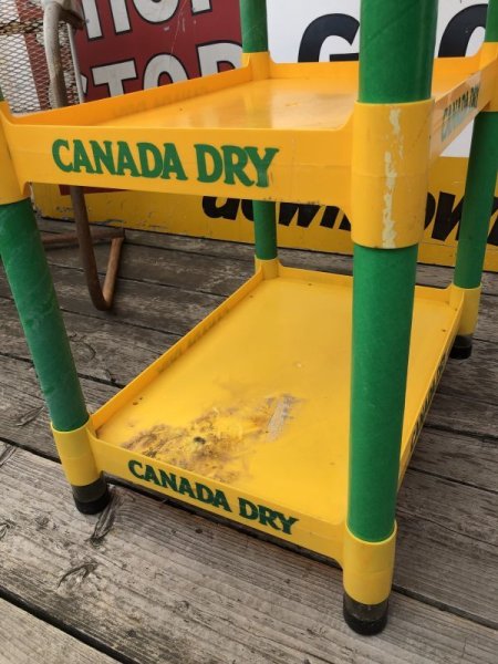 画像22: Vintage Advertising CANADA DRY Hard Plastic Store Display Shelf Rack (B644) (22)