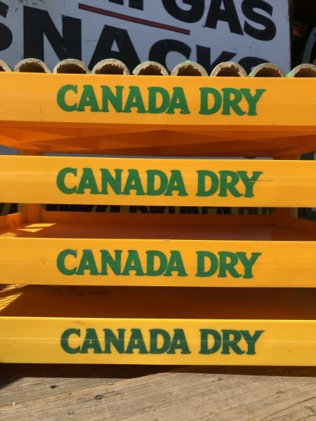 画像7: Vintage Advertising CANADA DRY Hard Plastic Store Display Shelf Rack (B644) (7)