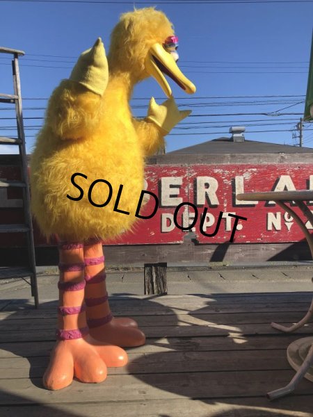 画像6: 【店舗引き取り限定】 Vintage Sesame Street Big Bird Store Display Life size Statue RARE! Hard to Find!!! (M283) (6)