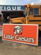画像10: 【店舗引き取り限定】 大型245cm Vintage Advertising Little Caesars Pizza Store Display Sign Huge!!! (M286) (10)