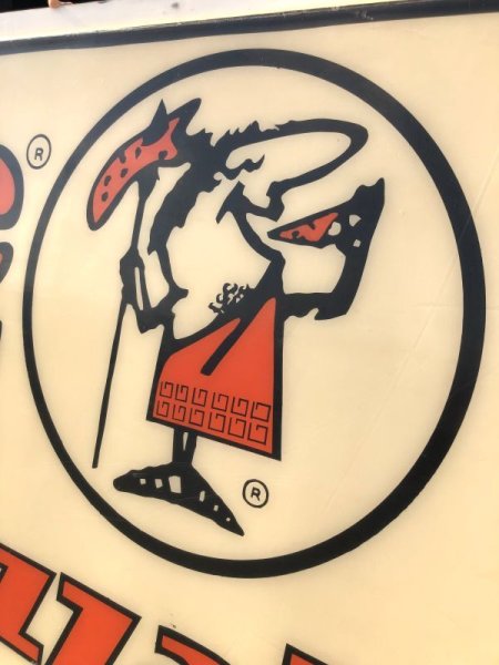 画像5: 【店舗引き取り限定】 大型184cm Vintage Advertising Little Caesars Pizza Store Display Sign Hard to Find! (M287) (5)