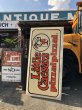 画像1: 【店舗引き取り限定】 大型184cm Vintage Advertising Little Caesars Pizza Store Display Sign Hard to Find! (M287) (1)
