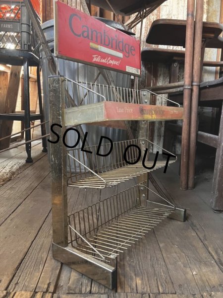画像7: Vintage Advertising Cambridge Cigarette Tobacco Store Display Rack (M289)  (7)