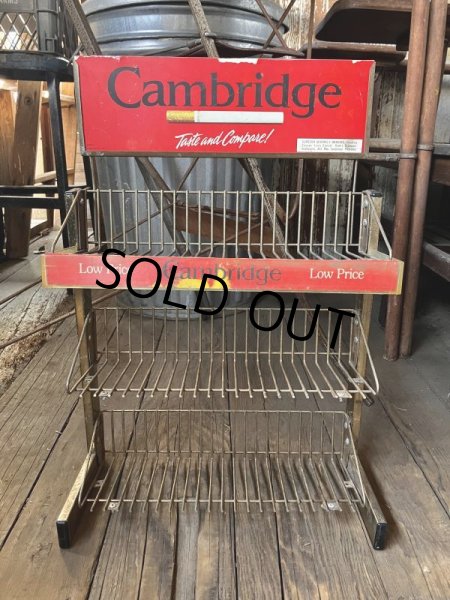 画像2: Vintage Advertising Cambridge Cigarette Tobacco Store Display Rack (M289)  (2)