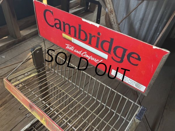 画像13: Vintage Advertising Cambridge Cigarette Tobacco Store Display Rack (M289)  (13)