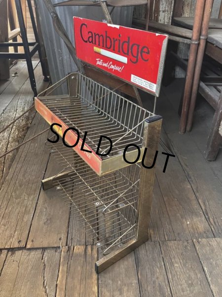画像15: Vintage Advertising Cambridge Cigarette Tobacco Store Display Rack (M289)  (15)