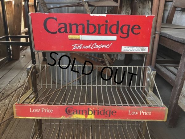 画像14: Vintage Advertising Cambridge Cigarette Tobacco Store Display Rack (M289)  (14)