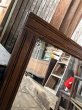 画像2: Antique Wooden Frame Mirror (M309)  (2)