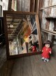 画像8: Antique Wooden Frame Mirror (M309)  (8)