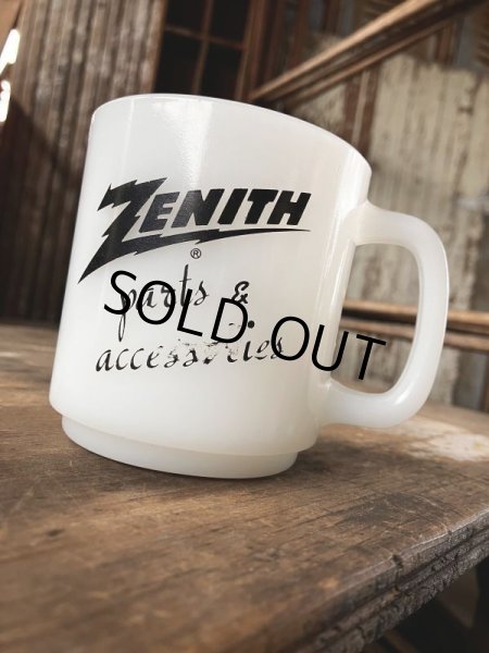 画像3: Vintage Glassbeke Milk Mug ZENITH (M311)  (3)