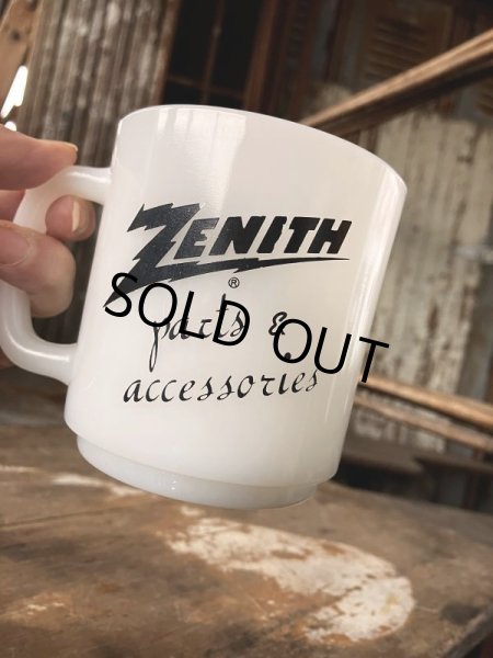 画像6: Vintage Glassbeke Milk Mug ZENITH (M311)  (6)