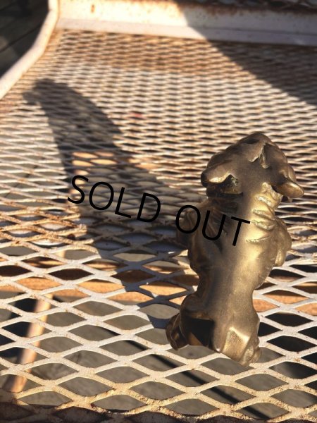 画像5: Vintage Solid Brass Bulldog Paperweight Figurine (M310)  (5)