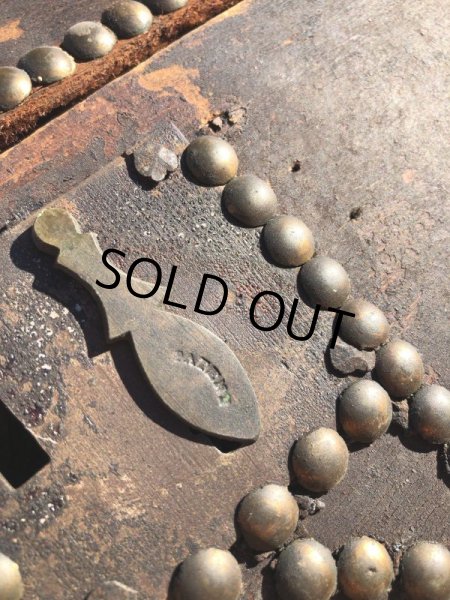 画像22: Antique Steamer Trunk (M313)  (22)