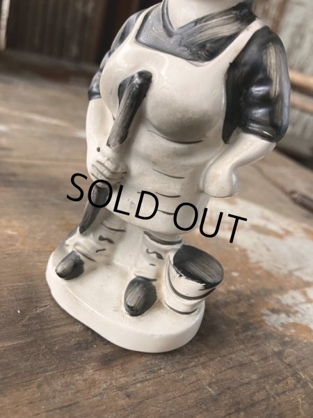 画像5: 50s Vintage KWITCHERBELYAKEN JAPAN Weird People Ceramic Statue (M314)  (5)