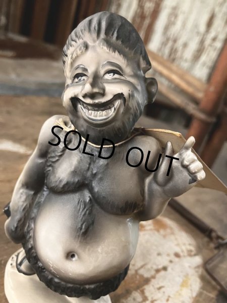画像9: 50s Vintage KWITCHERBELYAKEN JAPAN Weird People Ceramic Statue (M315)  (9)