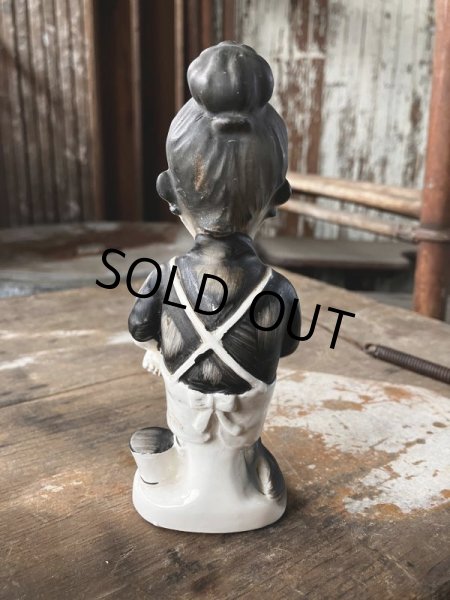 画像3: 50s Vintage KWITCHERBELYAKEN JAPAN Weird People Ceramic Statue (M314)  (3)