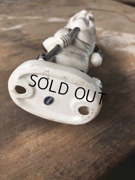 画像6: 50s Vintage KWITCHERBELYAKEN JAPAN Weird People Ceramic Statue (M314)  (6)