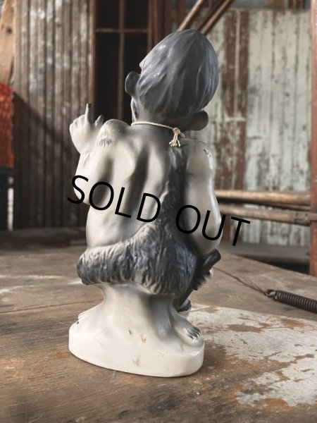 画像5: 50s Vintage KWITCHERBELYAKEN JAPAN Weird People Ceramic Statue (M315)  (5)