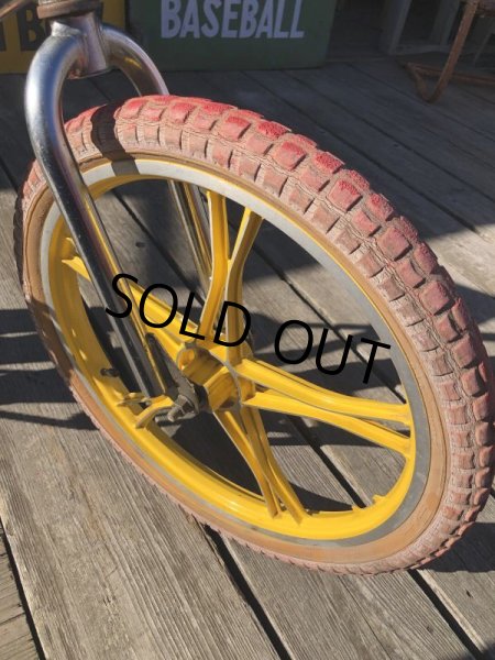 画像19:  【店舗引き取り限定】Vintage Old School BMX Mag Wheels Huffy USA Bicycle (M317) (19)