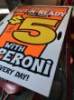 画像2: Vintage Little Caesars Pizza Advertising Spinning Sign (M320) (2)