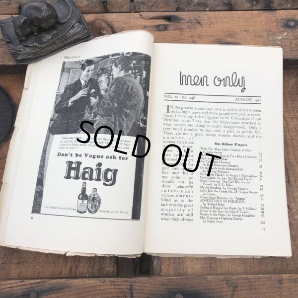 画像3: 50s Vintage MEN ONLY Coimc Book Pinup Girl Advertising (M322) (3)