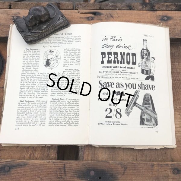 画像10: 50s Vintage MEN ONLY Coimc Book Pinup Girl Advertising (M322) (10)