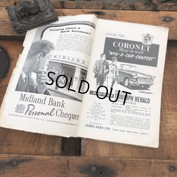 画像2: 60s Vintage MEN ONLY Coimc Book Pinup Girl Advertising (M334) (2)